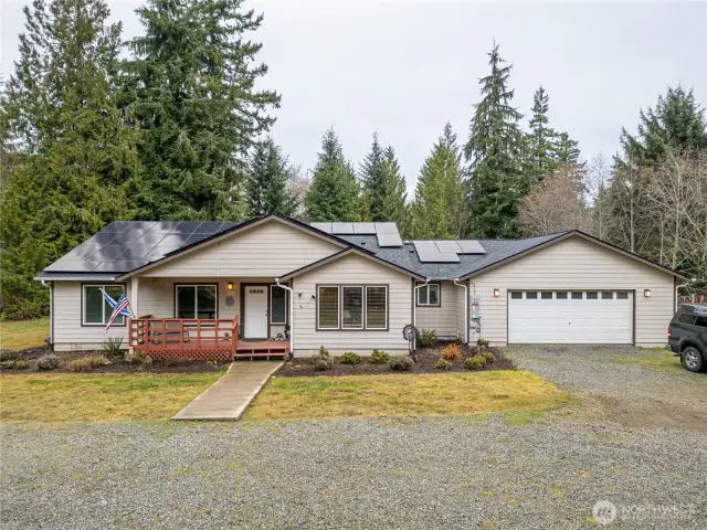 Large 3 bedroom, 3 full bath, with an office.