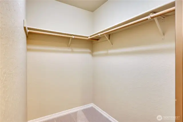 Large walk-in closet