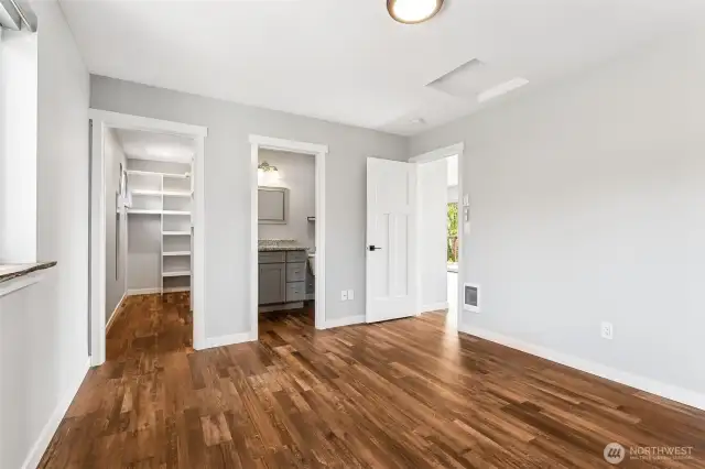 Primary on upper floor