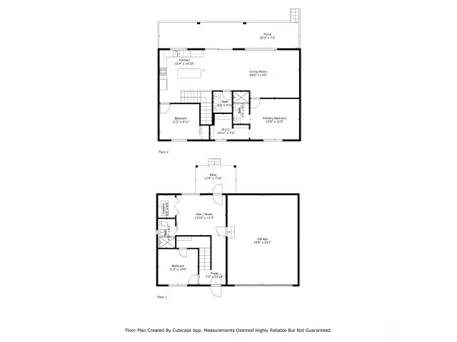 1st and second floor