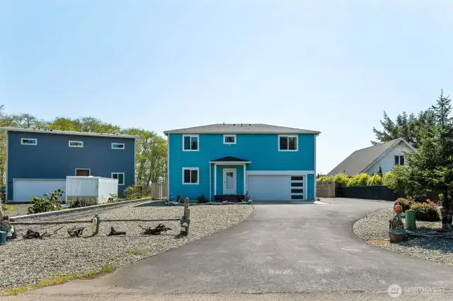 asphalt driveway with RV parking