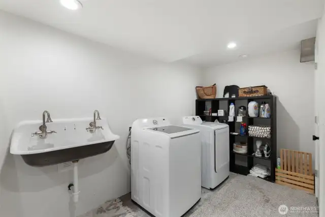 Lower Level Laundry Room