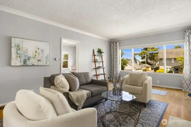 Comfortable, open, and filled with natural light.