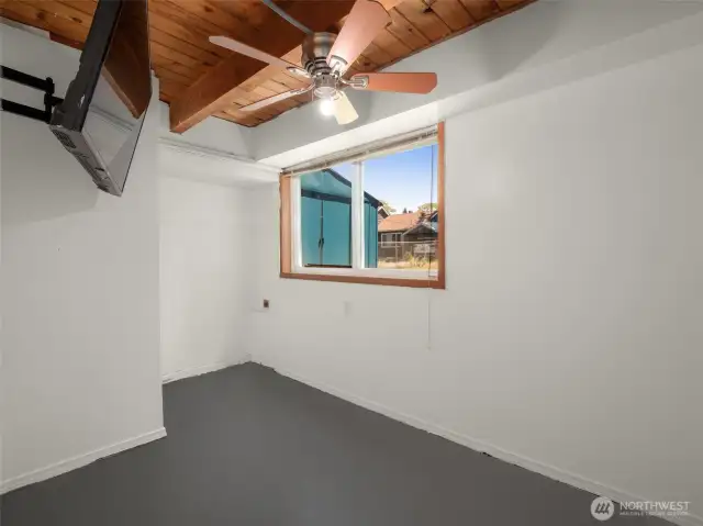Guest Bedroom with Views of Backyard