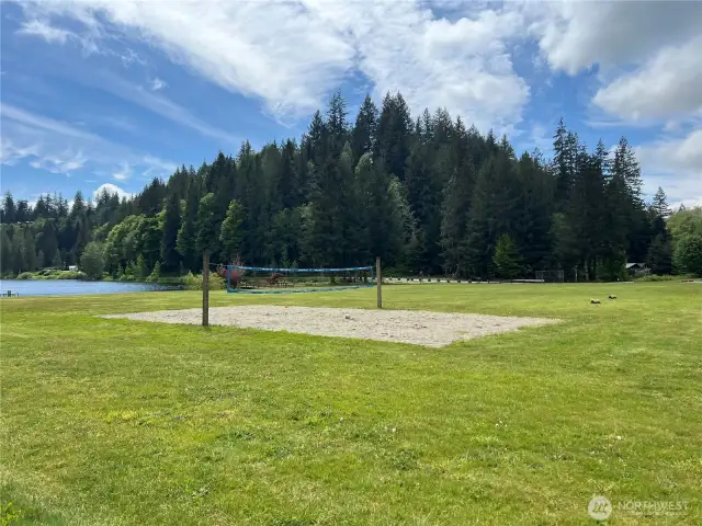 Beach Volleyball for summer fun
