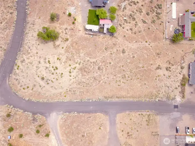 Corner lot on quiet street.
