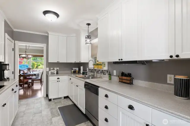 Tons of cabinet space!