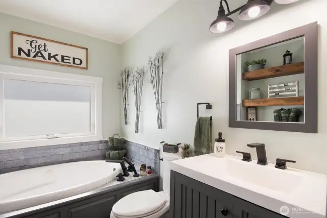 Full Bath upstairs