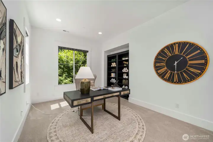Designed office on main level