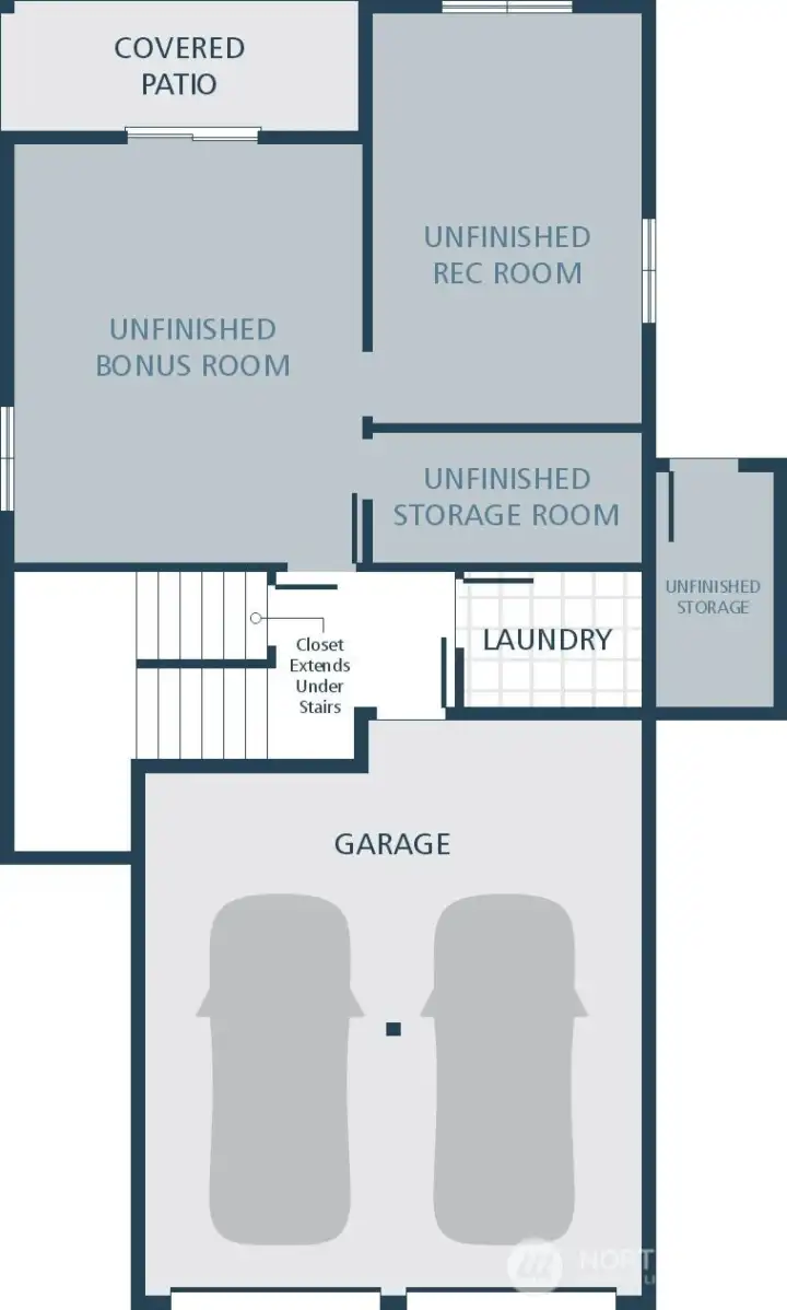 IMAGE IS A RENDERING Photographs are for illustrative purposes only. Features, finishes, interior/exterior colors, landscaping and floorplan shown may vary from actual homes built.