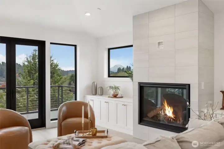 Fireplace in Great Room.