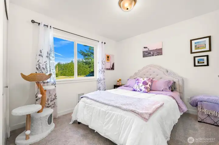 Guest Bedroom with beautiful mountain views