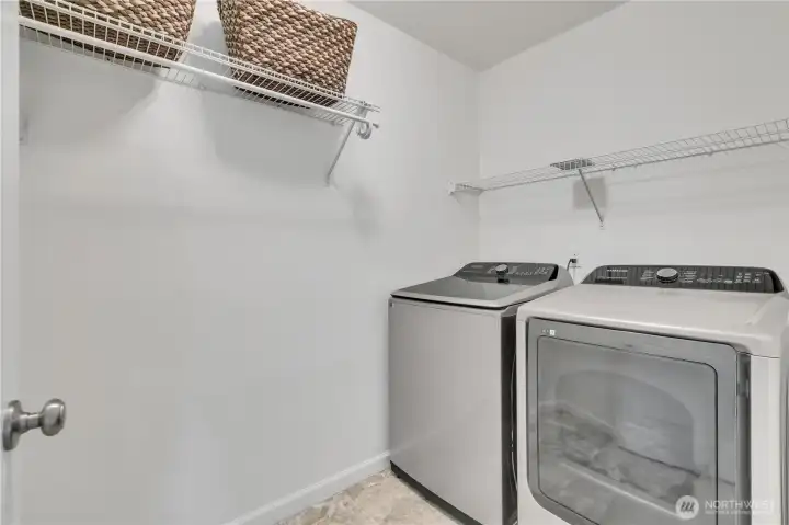 Washer and Dry stay with the home