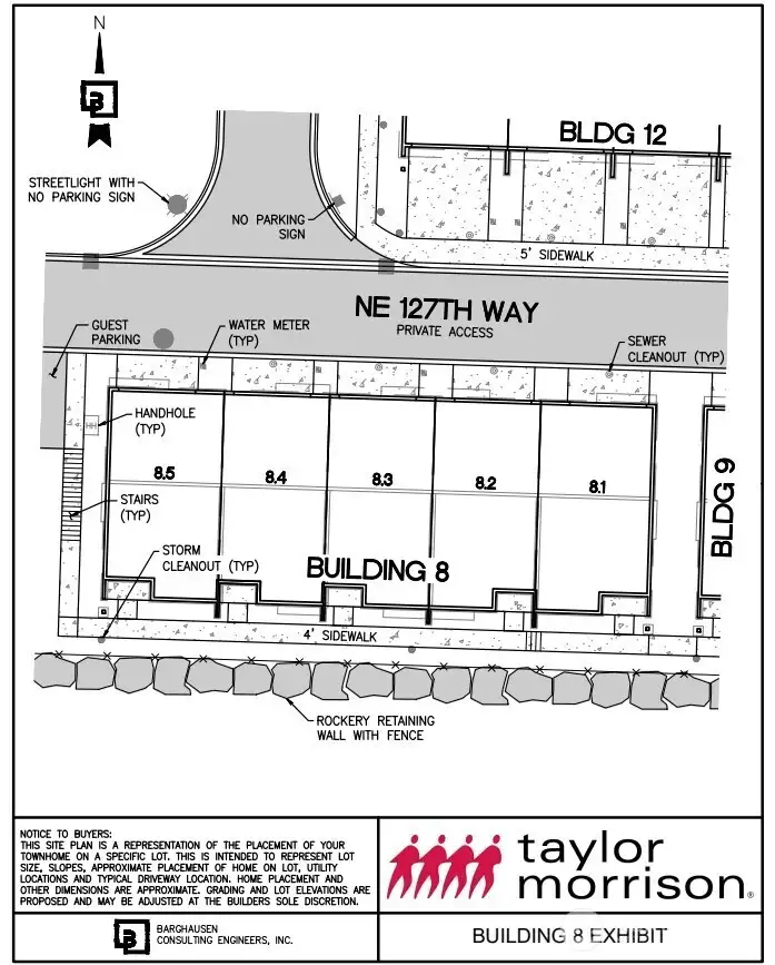 13205 NE 127th Way Unit B Preliminary Plot Plan