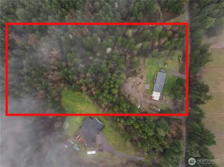 So much room for growth on this large lot!