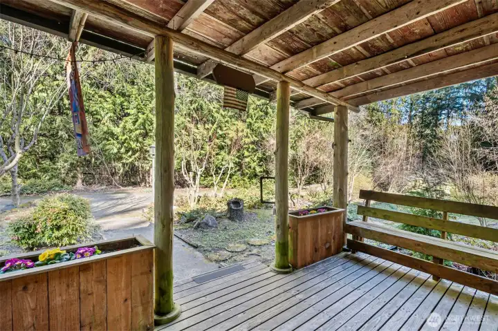 Awesome covered porch