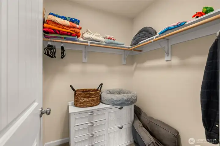 Walk in closet