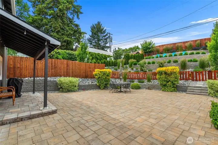 Plenty of room for entertaining an enjoying the summer evenings