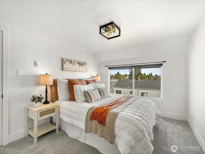 Primary bedroom on 2nd floor