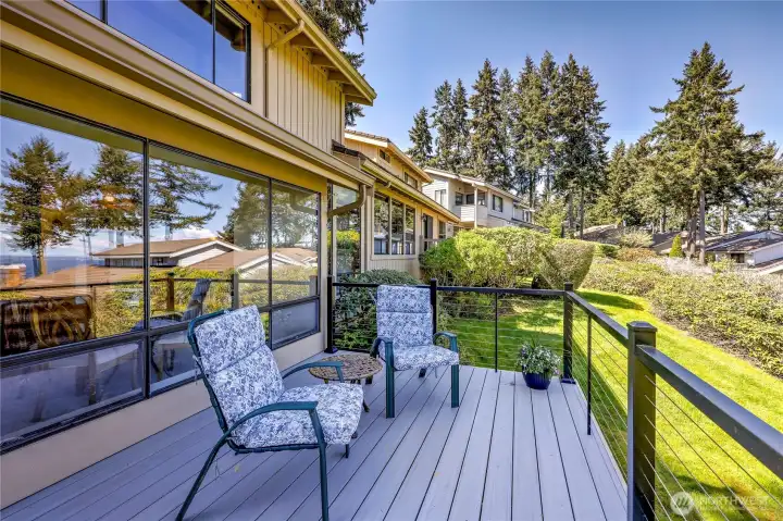 A very private setting