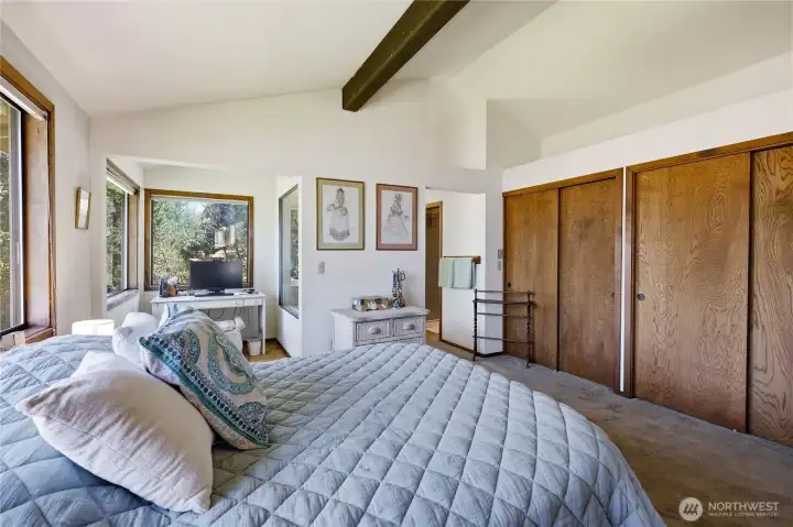 Lots of closet space.