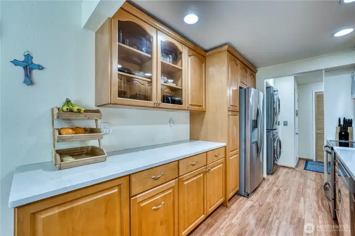 Lots of cabinet space