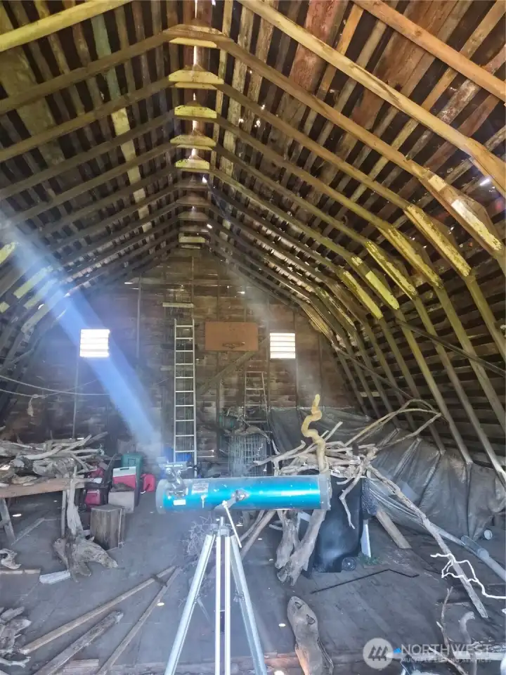 2nd story of barn