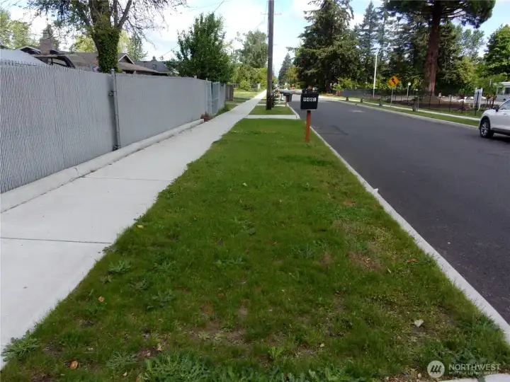 New road, curb, gutter, and sidewalk should last many years. New road, curb, gutter, and sidewalk should last many years.