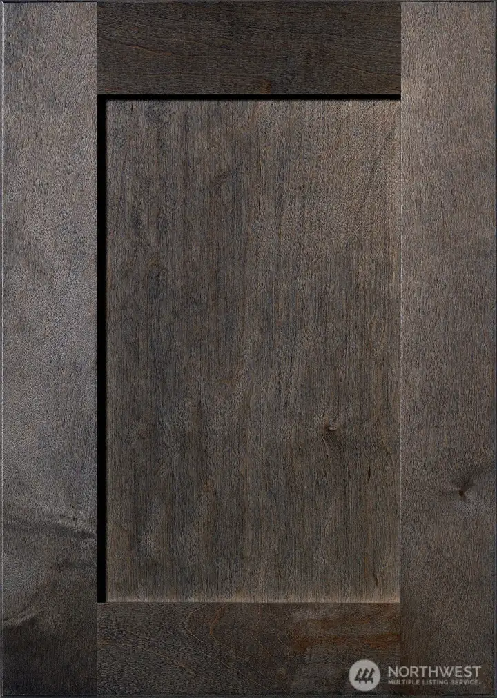 Charcoal Stained Cabinets