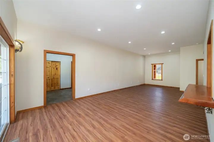 Rec room off kitchen Rec room off kitchen