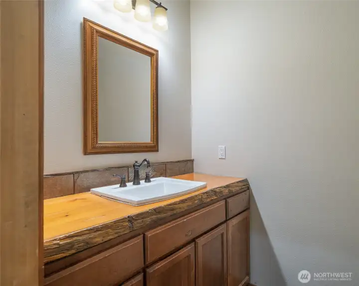 Half bath off laundry Half bath off laundry
