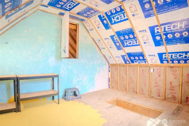 Upstairs attic space for more ideas!