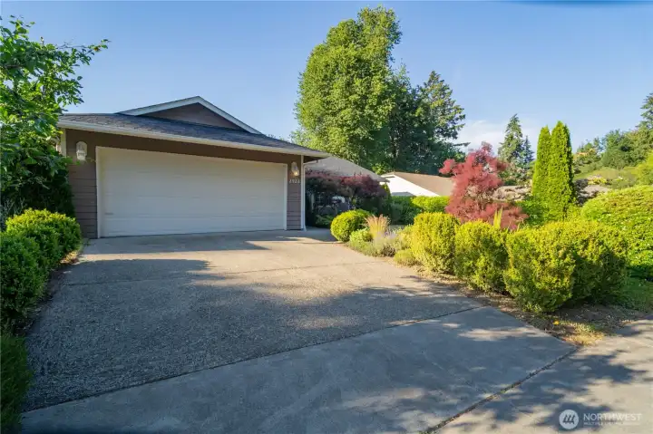 Front of House - Garage