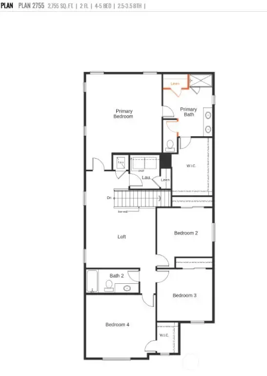 2755 2nd Floor Layout