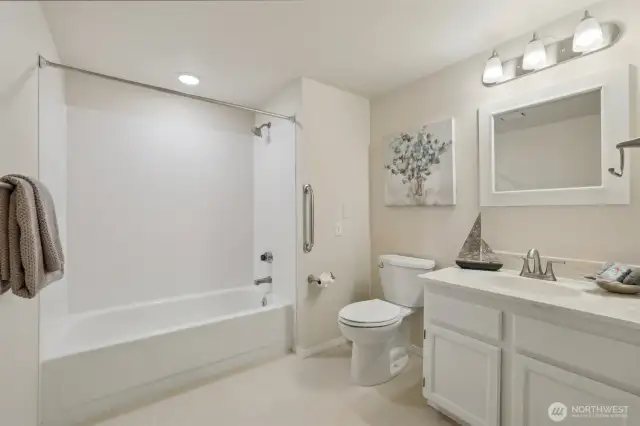Hall Full Bathroom