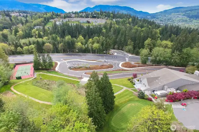 Clubhouse, Trails and Tennis Court