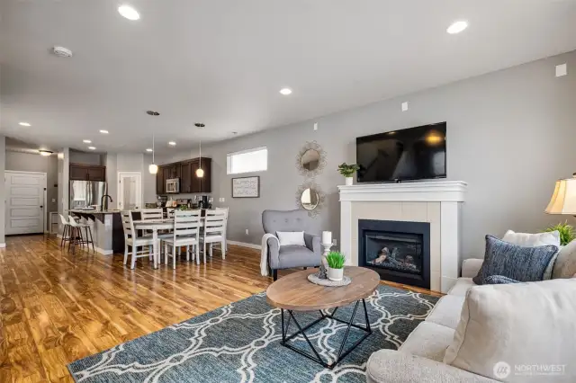 Open concept works well on the main floor!