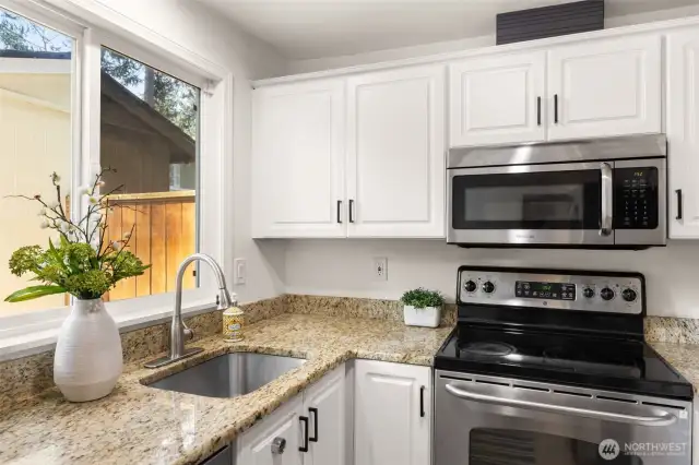 Updated kitchen appliances