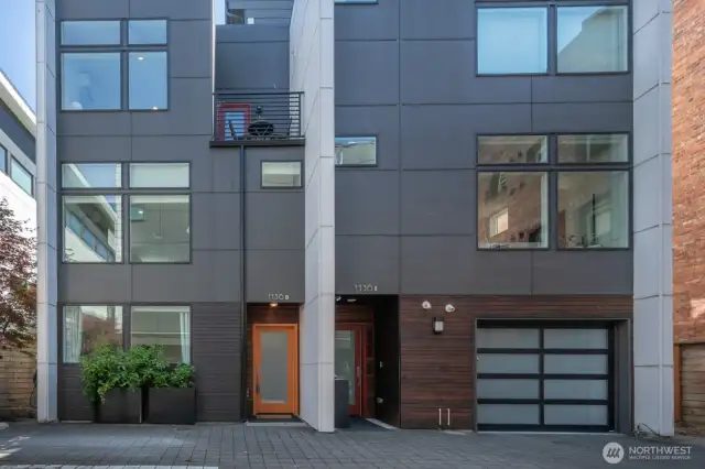 Dedicated parking spot right outside your front door.