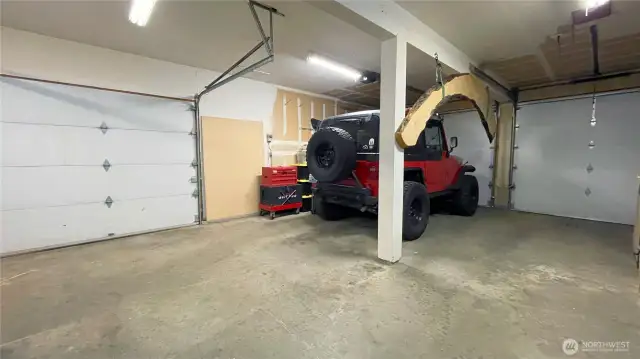 3 car garage.