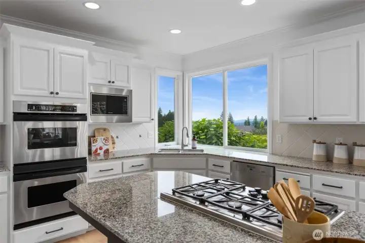 What a view while you wash the dishes!