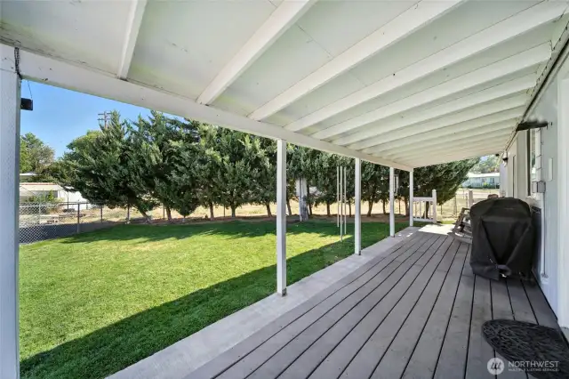 Peaceful porch living