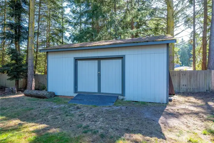 Storage Shed Exterior