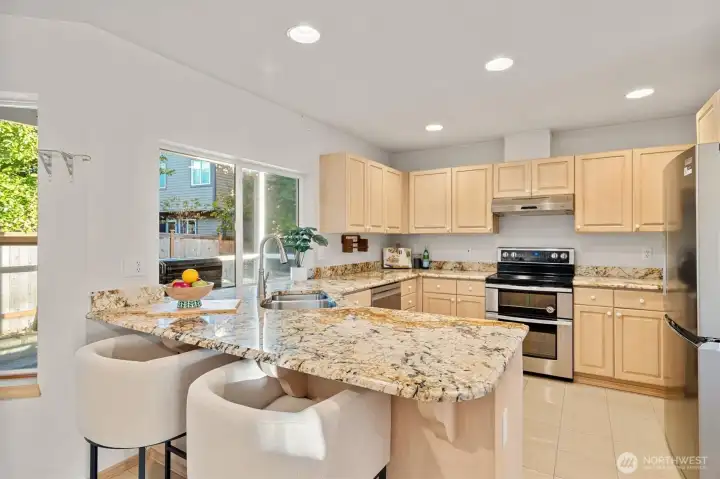 Breakfast bar