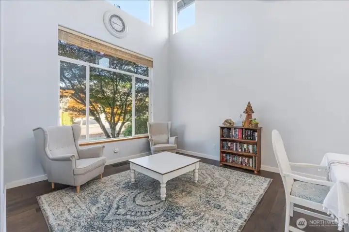 Living Room - Tall Ceilings