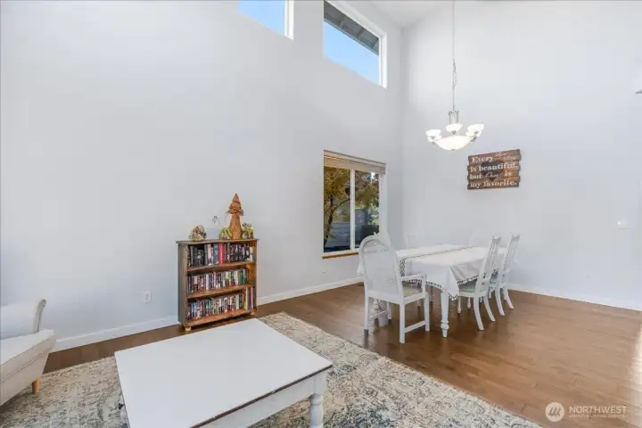 Living/Dining Room - Expanded Ceiling
