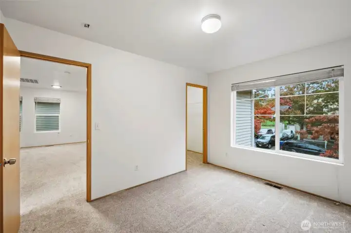 2nd Bedroom, walk in closet