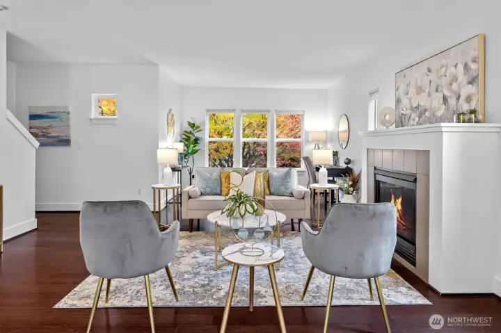 Seamless connection between living and dining areas, perfect for everyday living and entertaining.