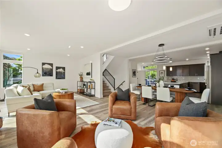 Beautiful open floor plan.