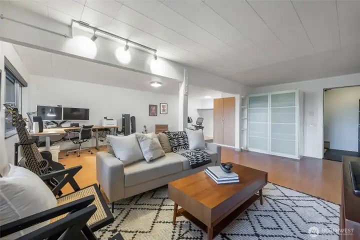 Space adaptable for multiple uses.